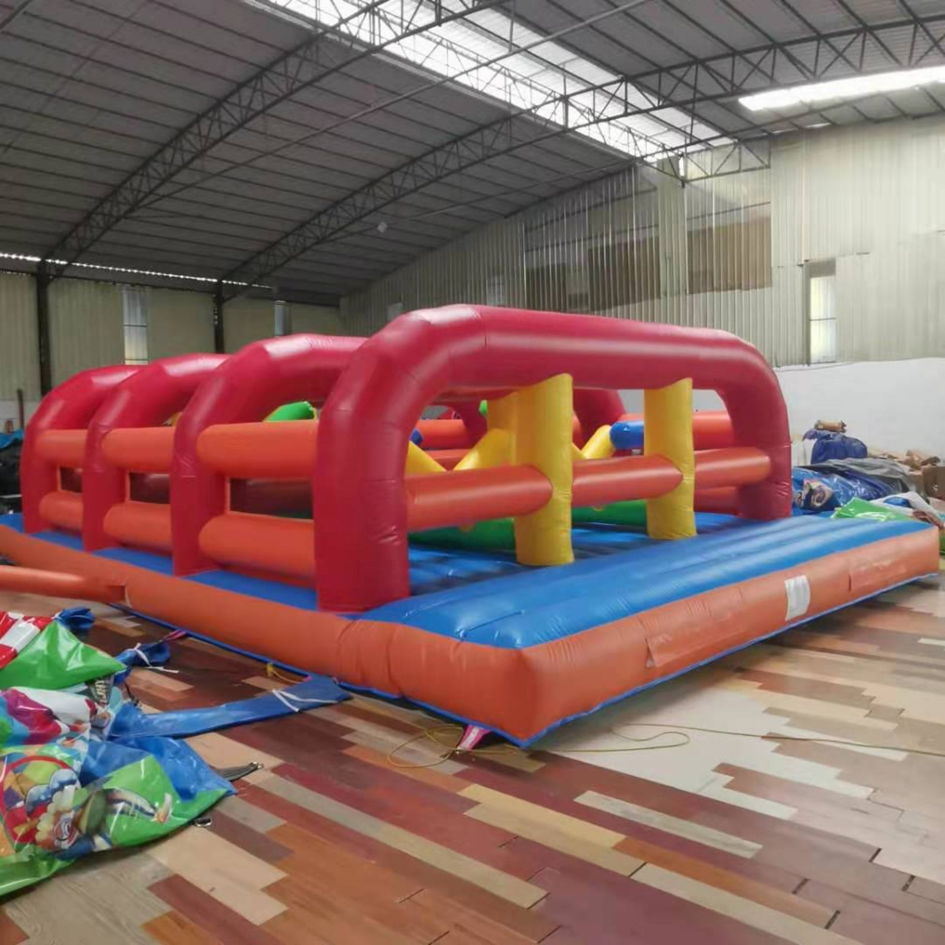 Funky Planet Inflatable Obstacle Course comprising - Image 4 of 55