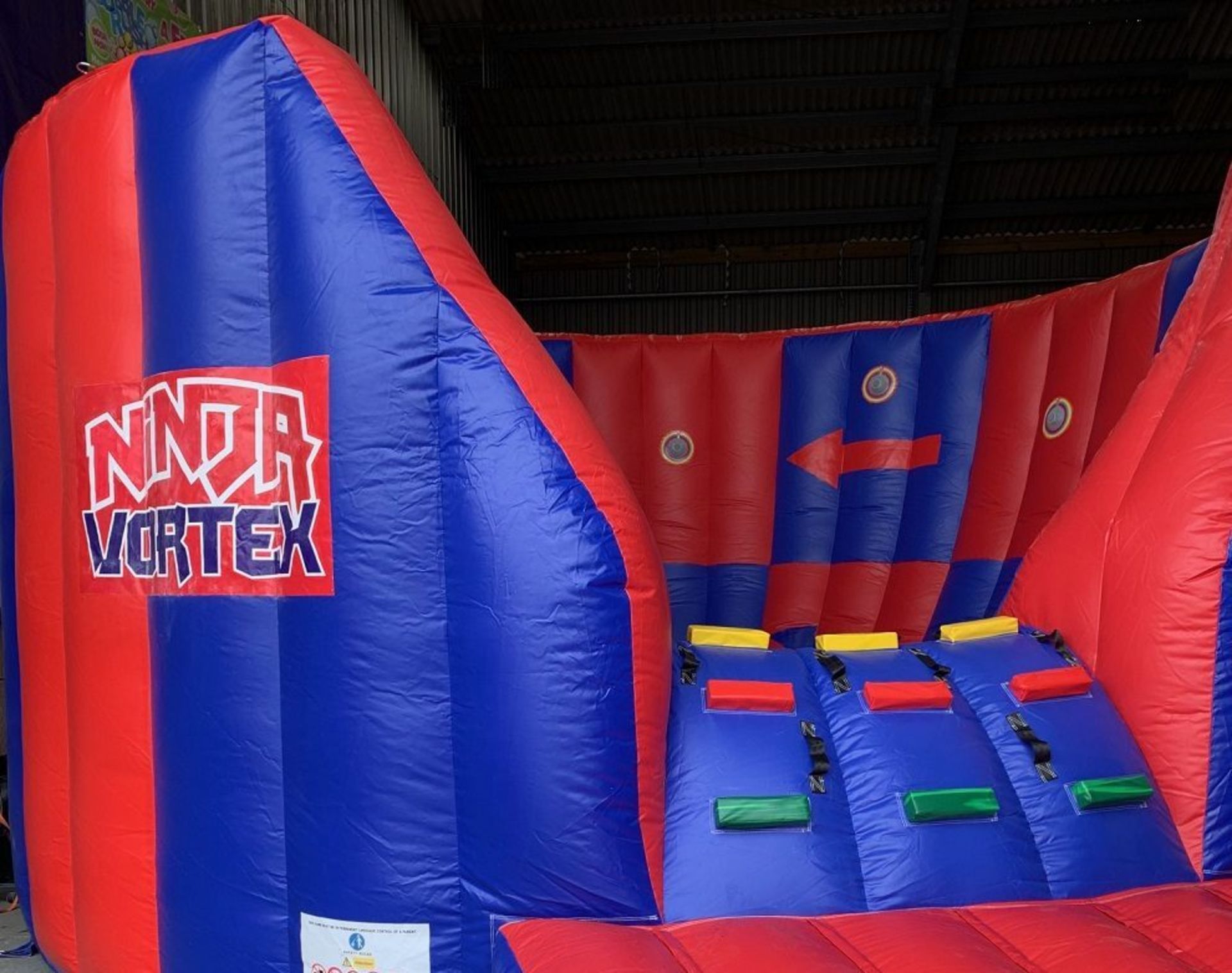 Ninja Vortex, Inflatable competition game. 6m L x - Image 11 of 18