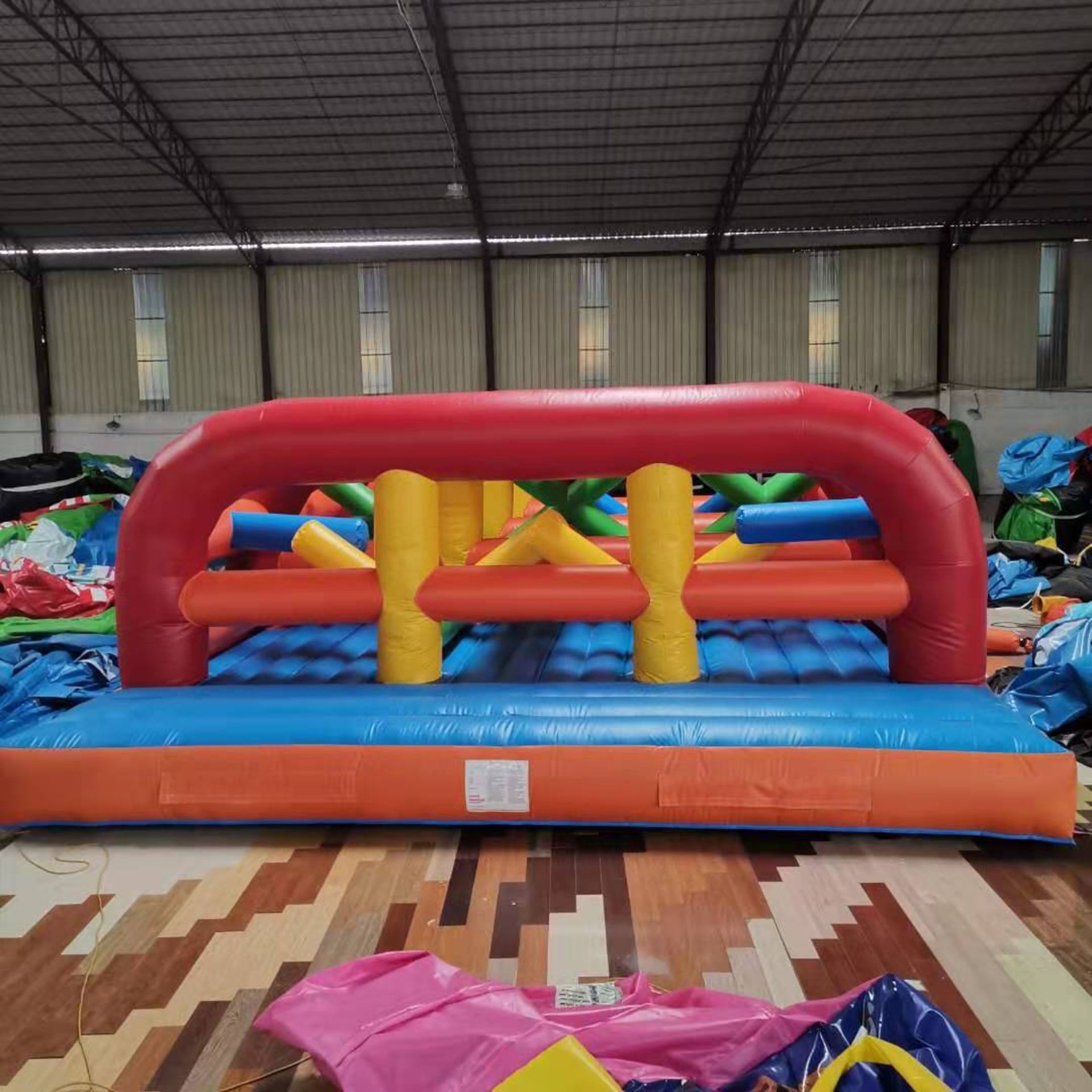 Funky Planet Inflatable Obstacle Course comprising - Image 26 of 55