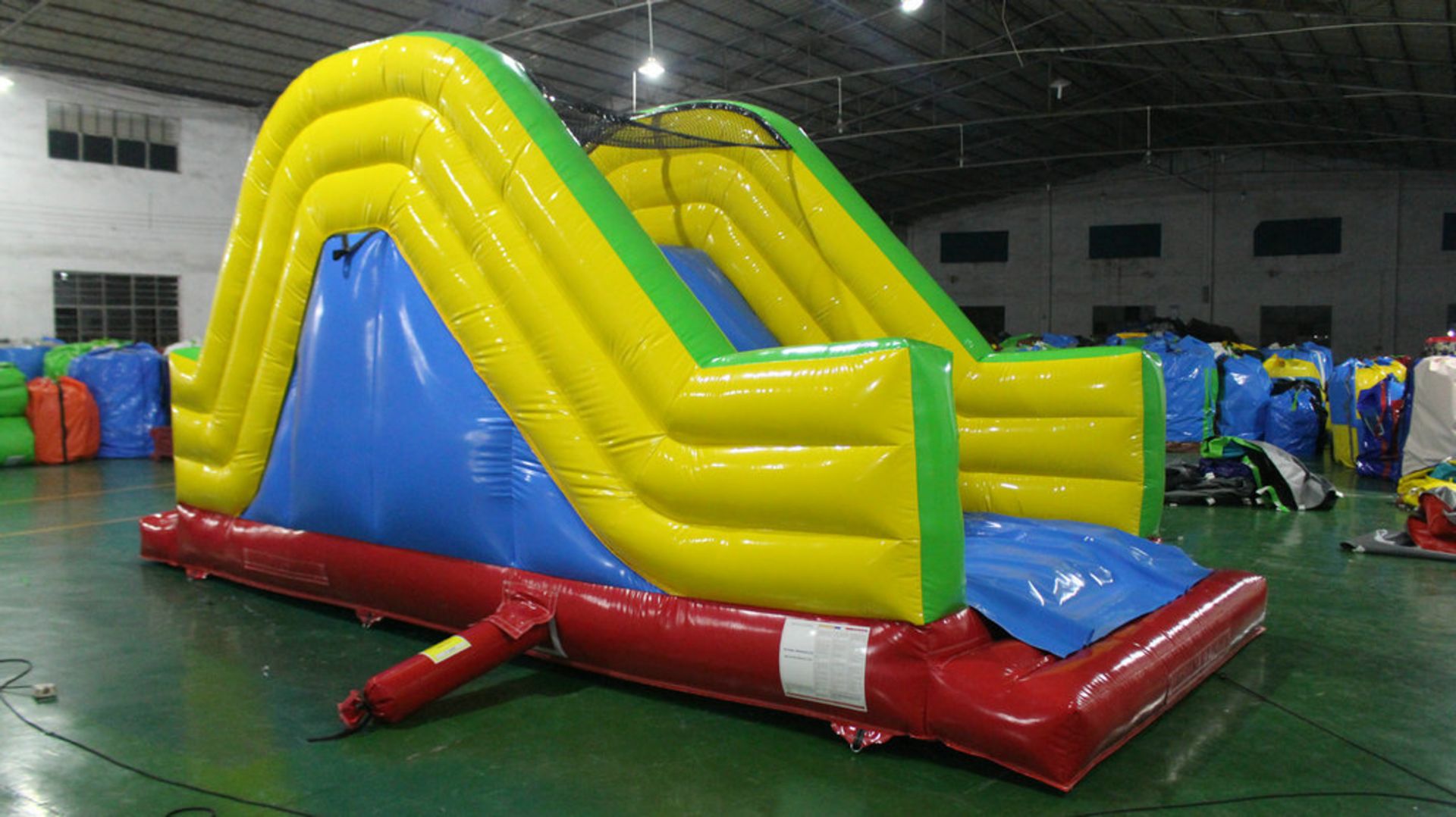 Colour Inflatable Obstacle Course comprising 15 as - Image 4 of 36