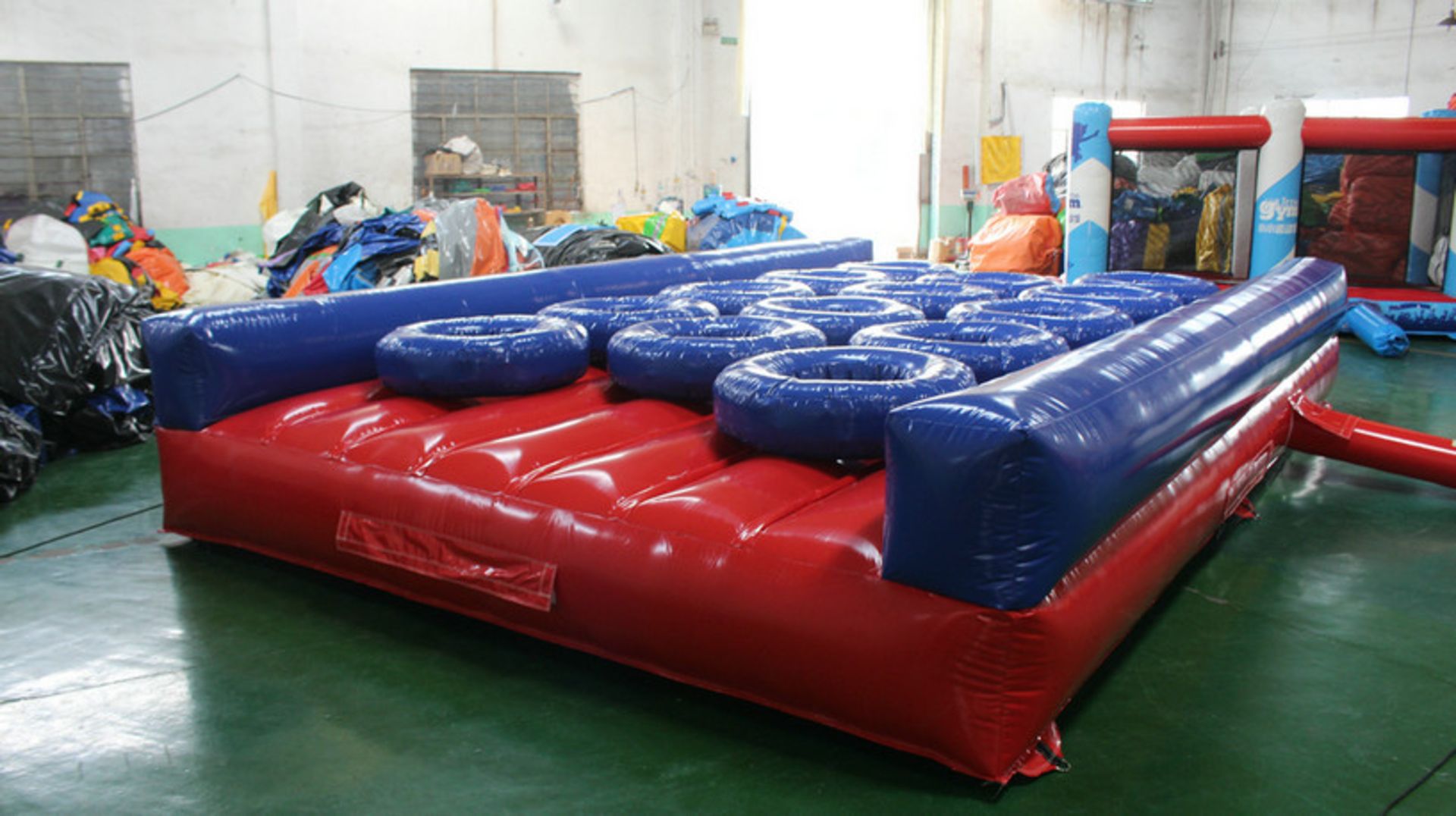 Colour Inflatable Obstacle Course comprising 15 as - Image 17 of 36