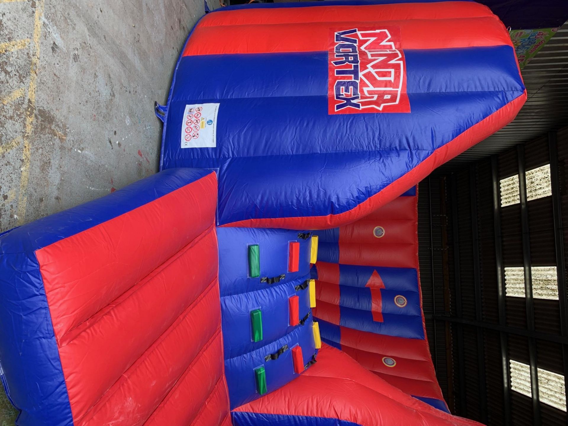 Ninja Vortex, Inflatable competition game. 6m L x - Image 4 of 18