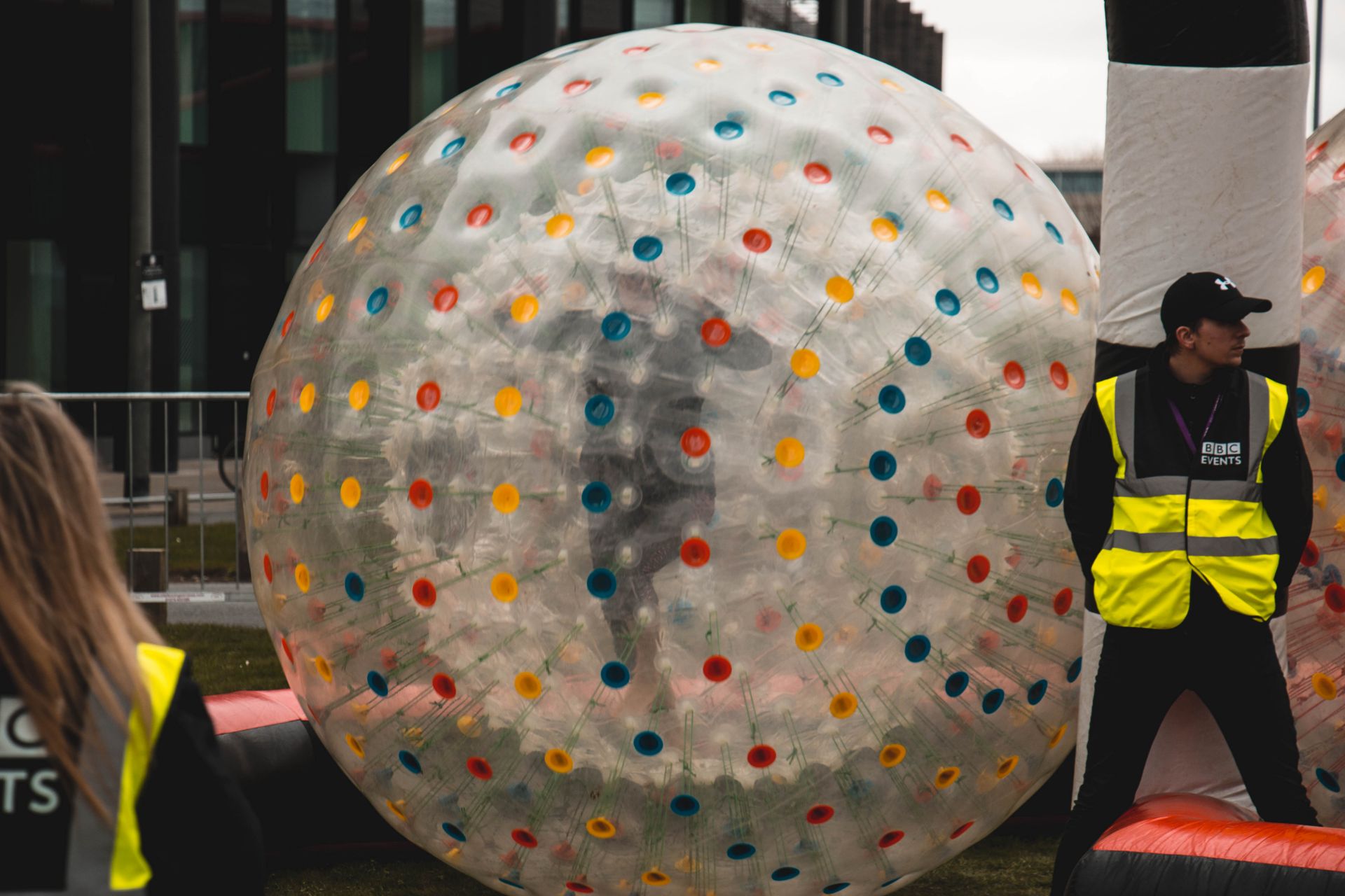 Land zorbs with inflatable track, thought to be 3 - Image 6 of 9