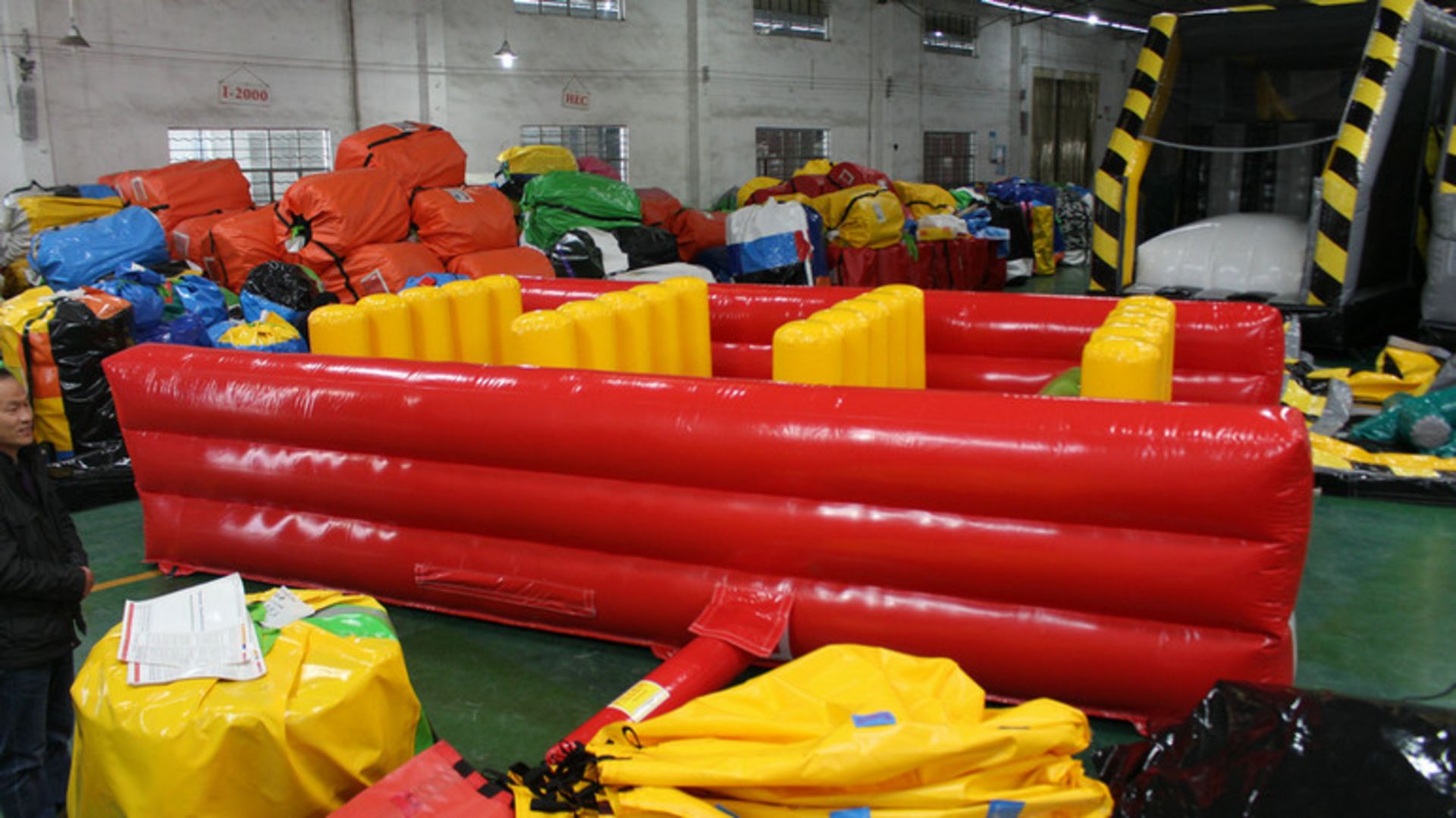 Colour Inflatable Obstacle Course comprising 15 as - Image 21 of 36