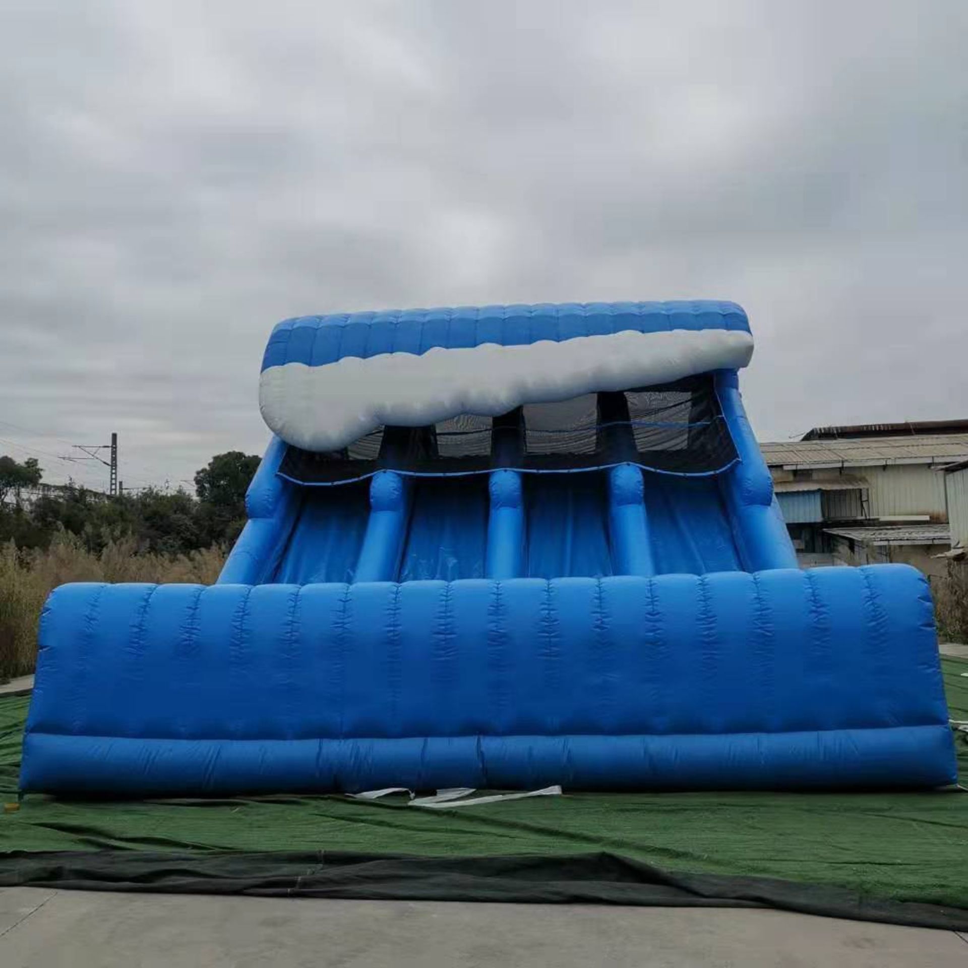 Funky Planet Inflatable Obstacle Course comprising - Image 7 of 55