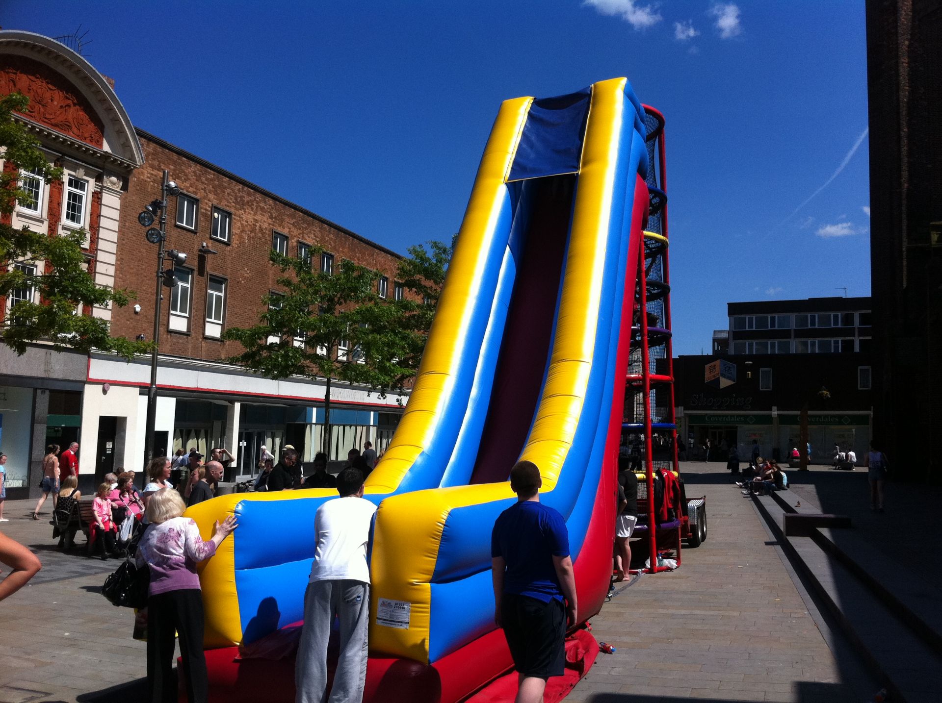 Spider Mountain, Climbing tower and Inflatable sli - Image 2 of 15