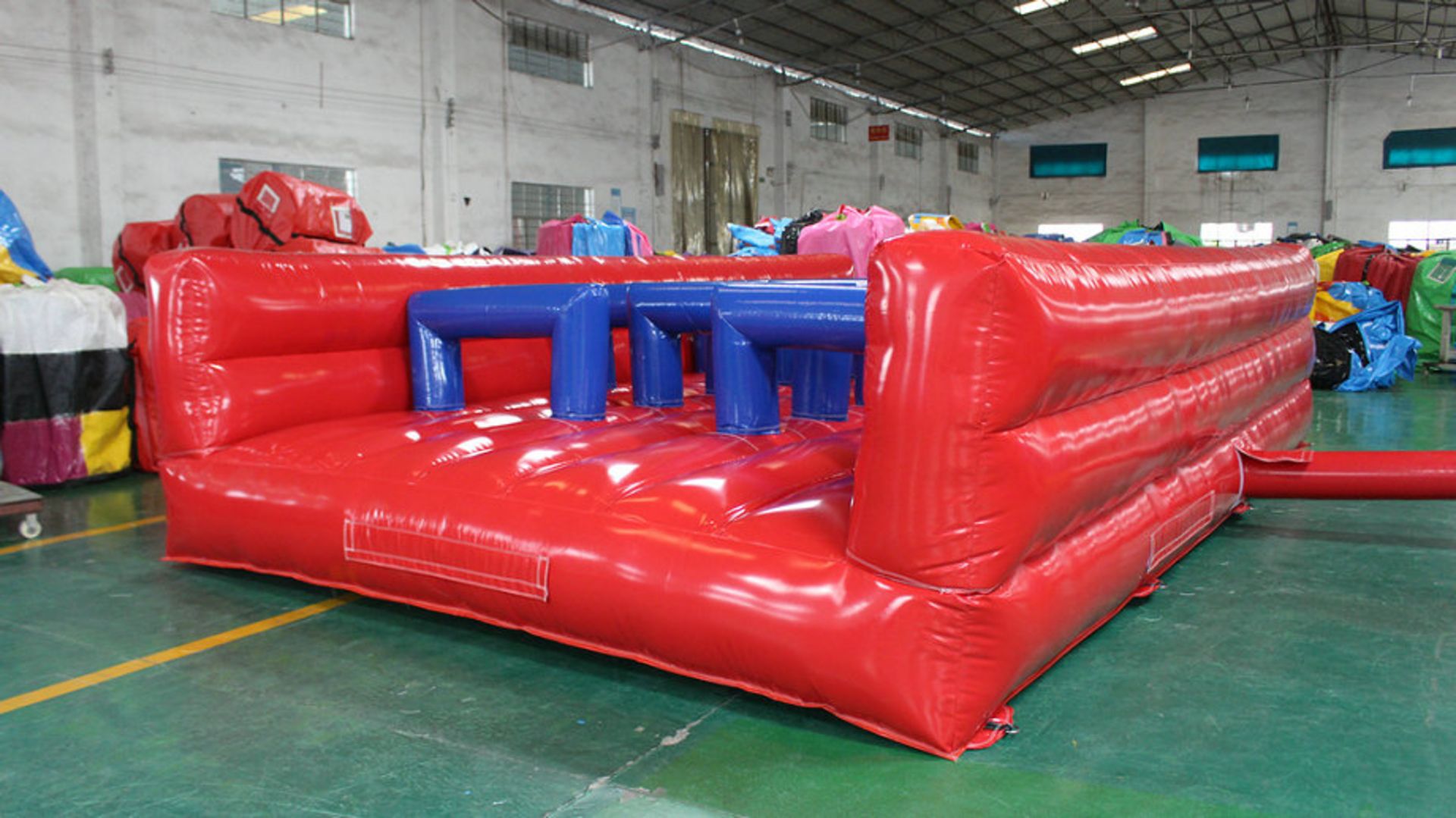 Colour Inflatable Obstacle Course comprising 15 as - Image 18 of 36