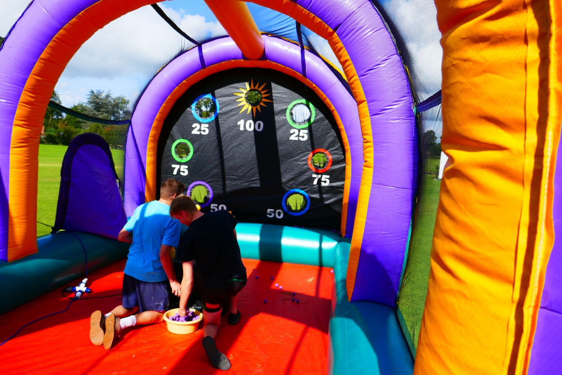 Cannon Ball Inflatable Game - Image 6 of 8