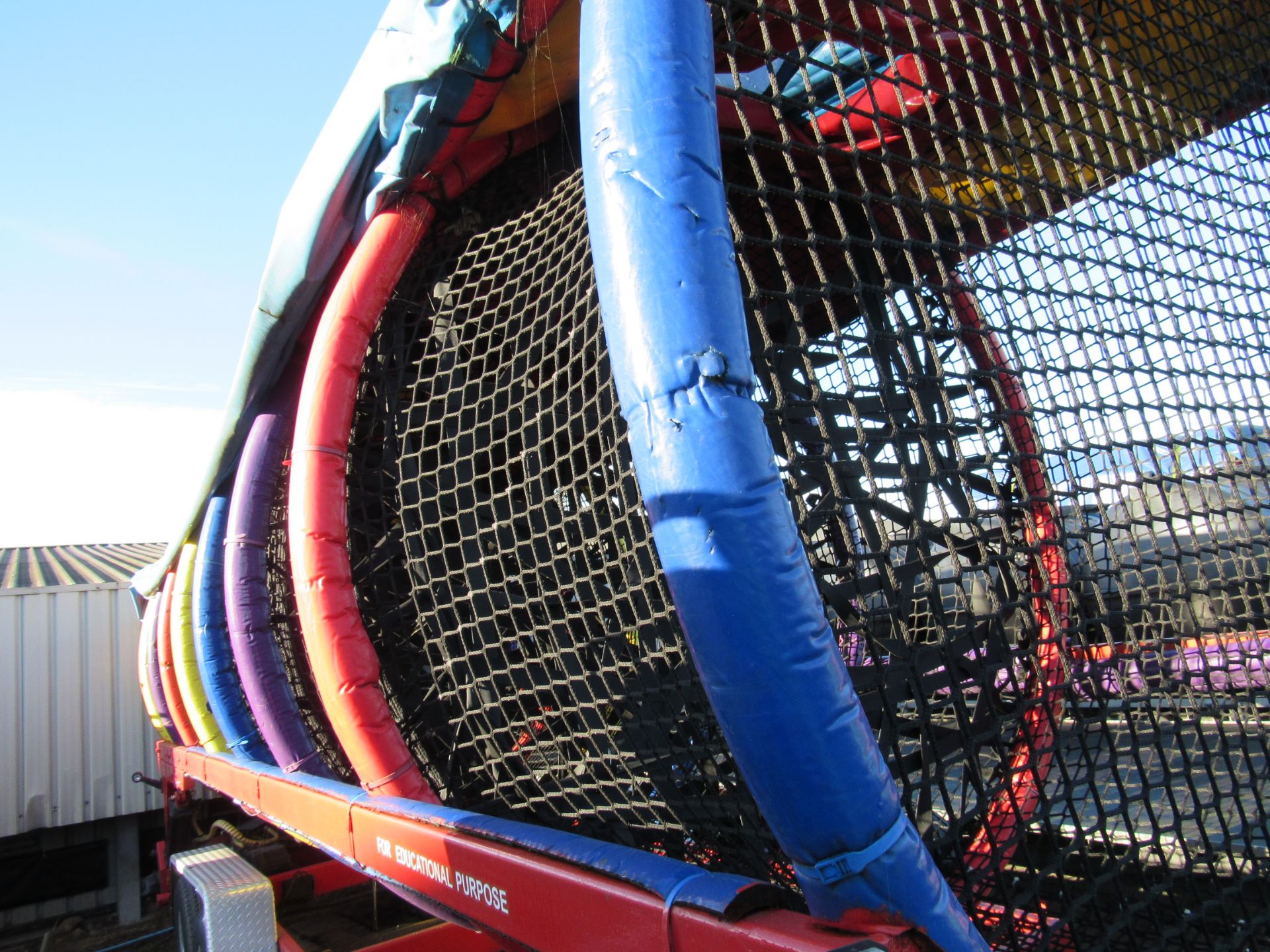 Spider Mountain, Climbing tower and Inflatable sli - Image 12 of 15