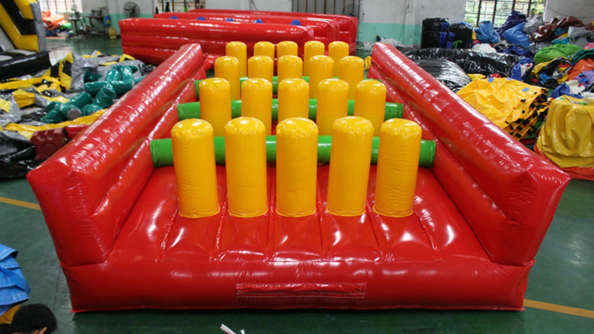 Colour Inflatable Obstacle Course comprising 15 as - Image 19 of 36