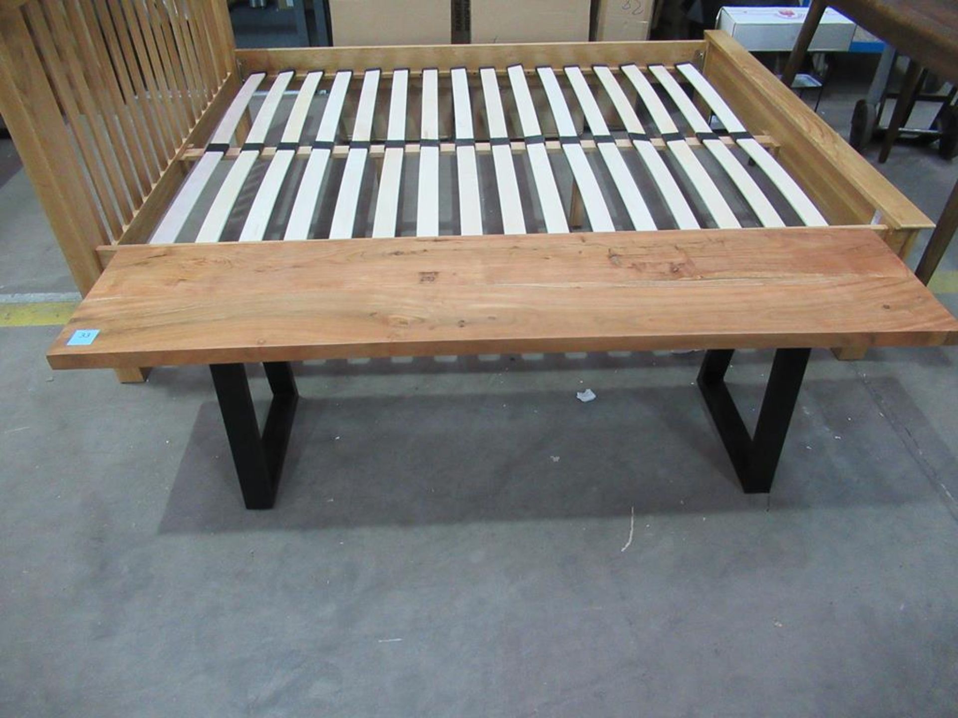 Unique Timber Metal Bench (TWIBD-1012)