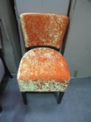 2 x Memphis Standard Dining Chairs (Kai Orange)