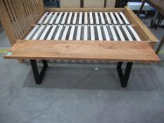 Unique Timber Metal Bench (TWIBD-1012)