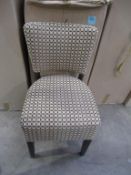 2 x Memphis Standard Dining Chairs (Chamomile 7823)