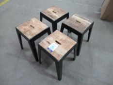 4 x Rivet Stool