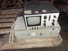 Farnell DT12-5 Oscilloscope and Chase Electrics LTD MN 2050 Power Supply