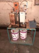 Meter Mix Systems High Pressure Potting Machine with Trolley