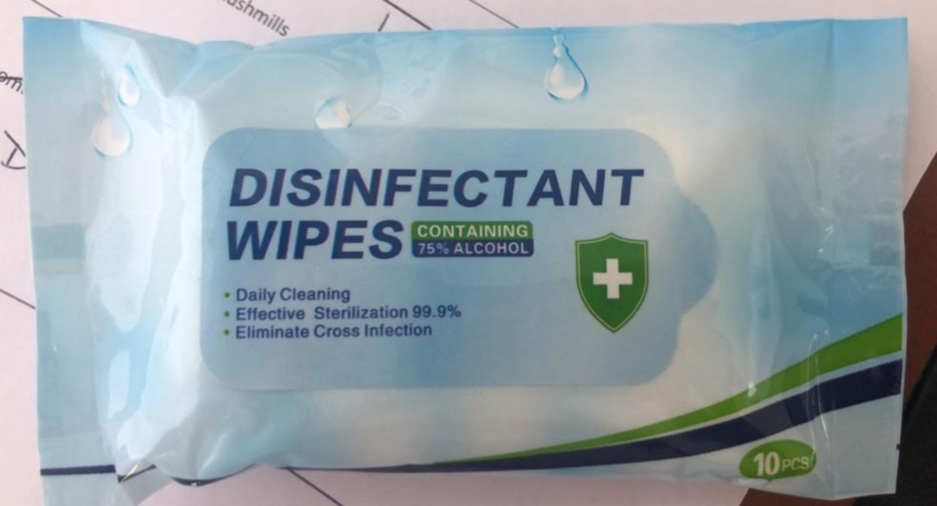 20,000 Antibacterial Disinfectant Wipes (75% Alcohol)