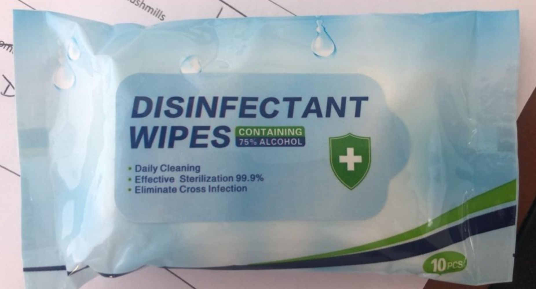 Online Auction of 250,000 Antibacterial Disinfectant Wipes (75% Alcohol)