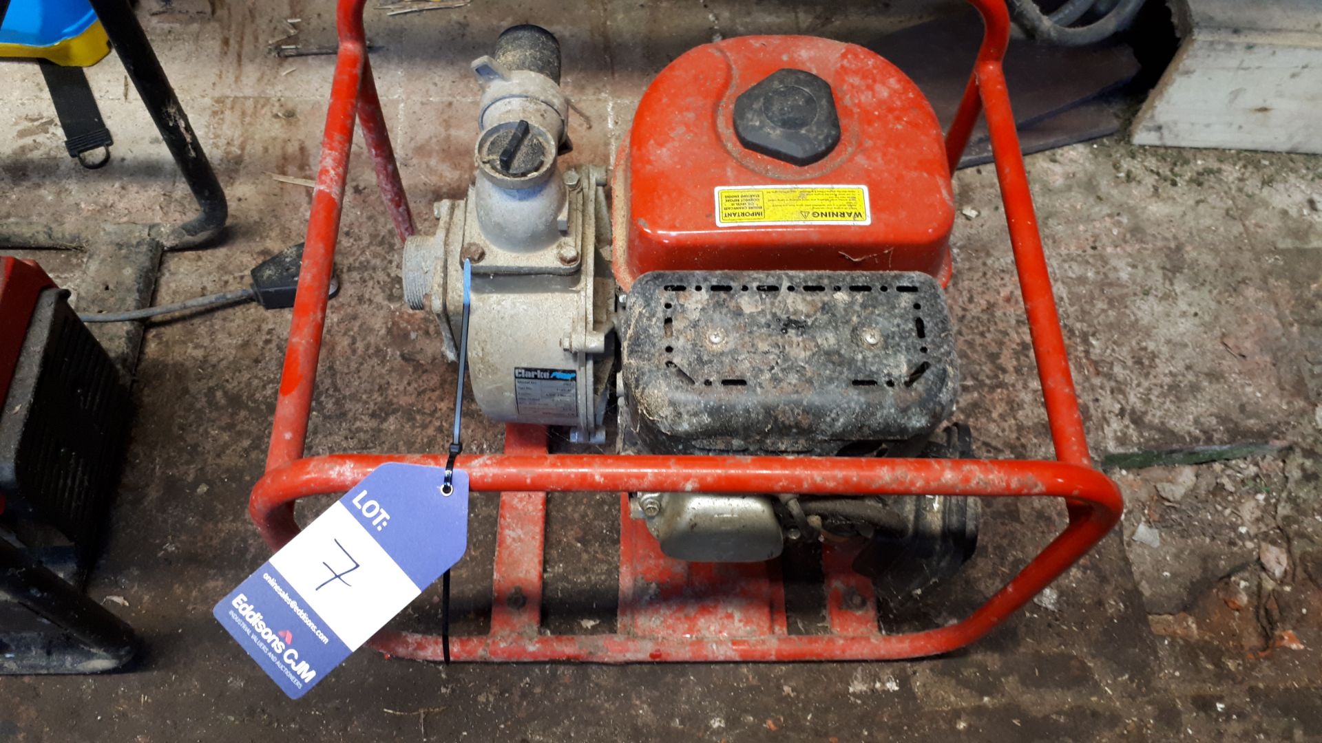 Clarke PWT petrol engine water pump