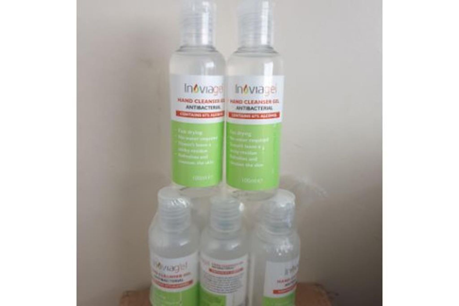600x 100ml Inoviagel Anti-Bacterial Hand Cleanser - Image 2 of 2