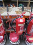 Fire Safety Barrow with extinguisher