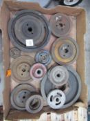 Qty of assorted V Pulleys