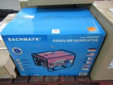 Unused and boxed Bachmayr petrol generator