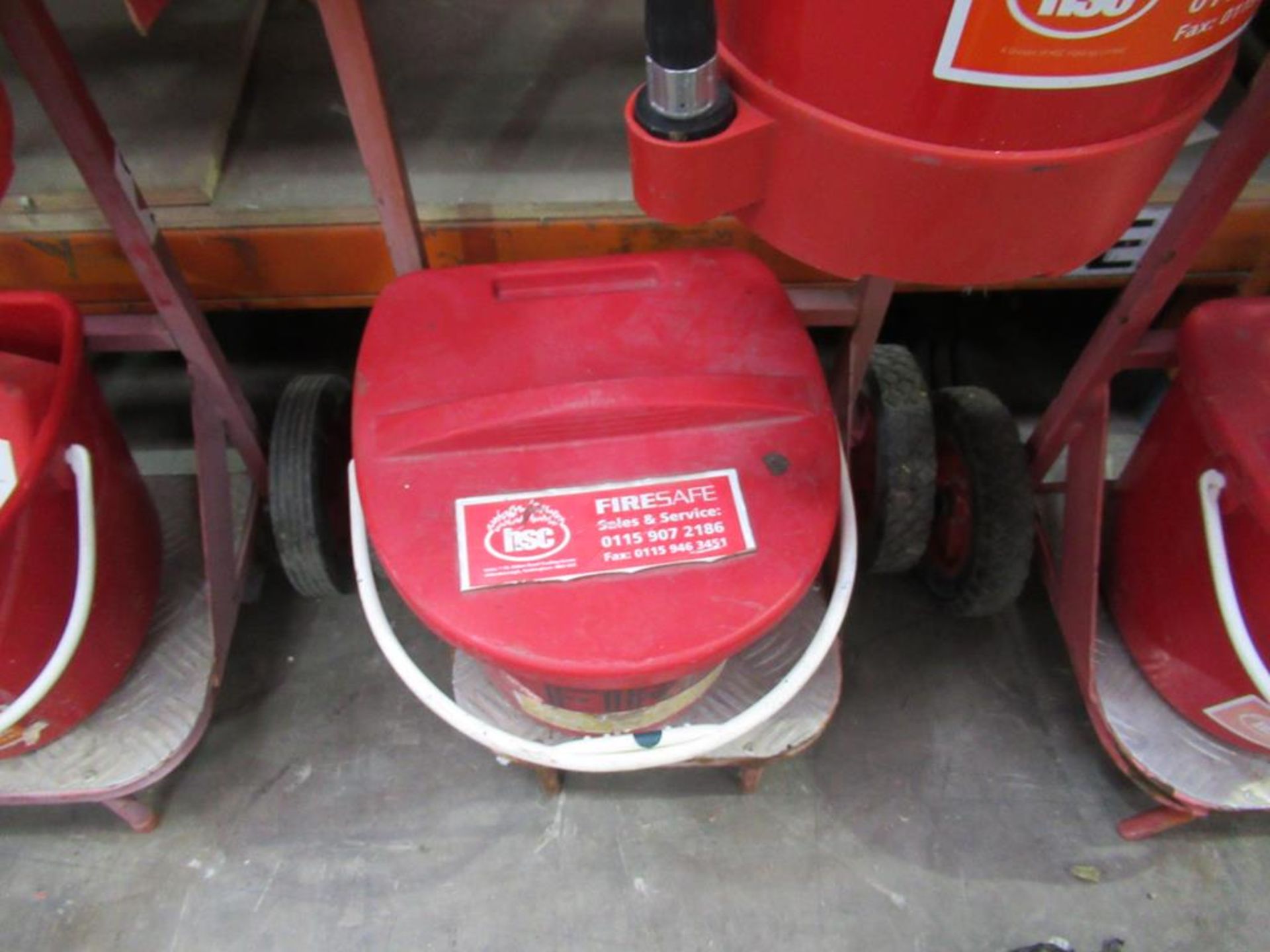 Fire Safety Barrow with extinguisher - Image 2 of 2