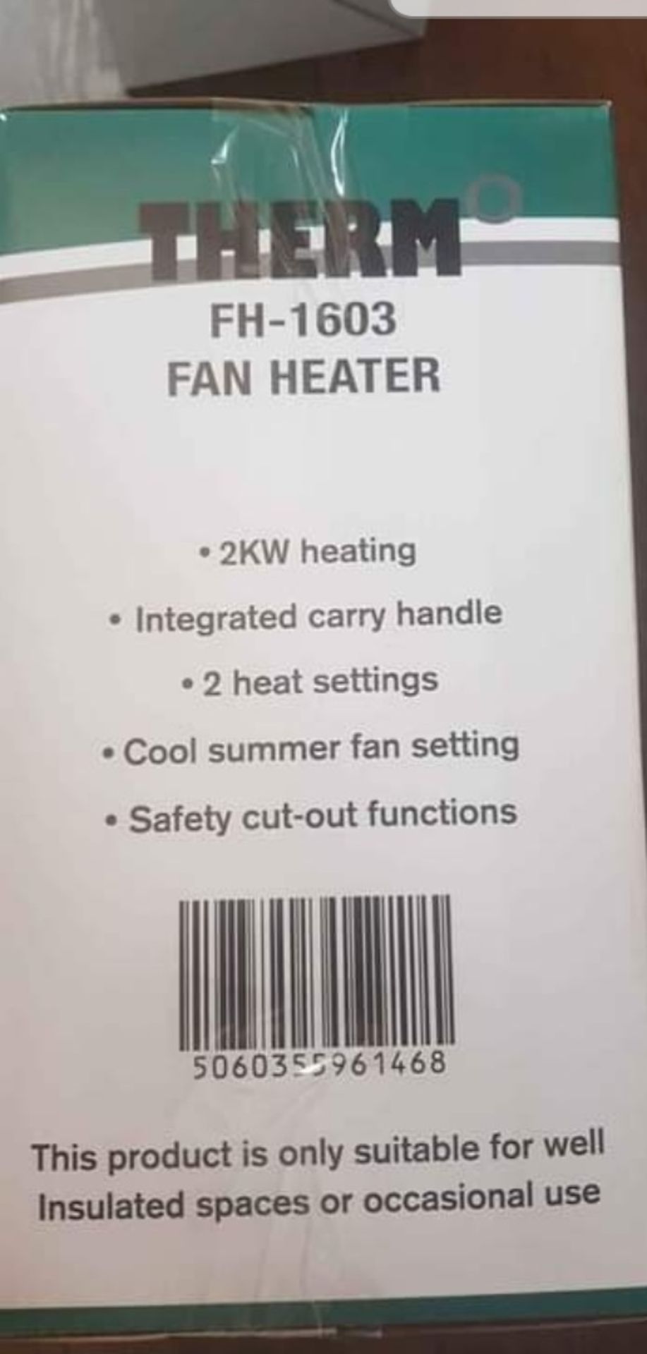 25 x 2kw fan heaters - Image 2 of 3