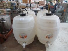 4x 5 Gallons Pressure Barrels