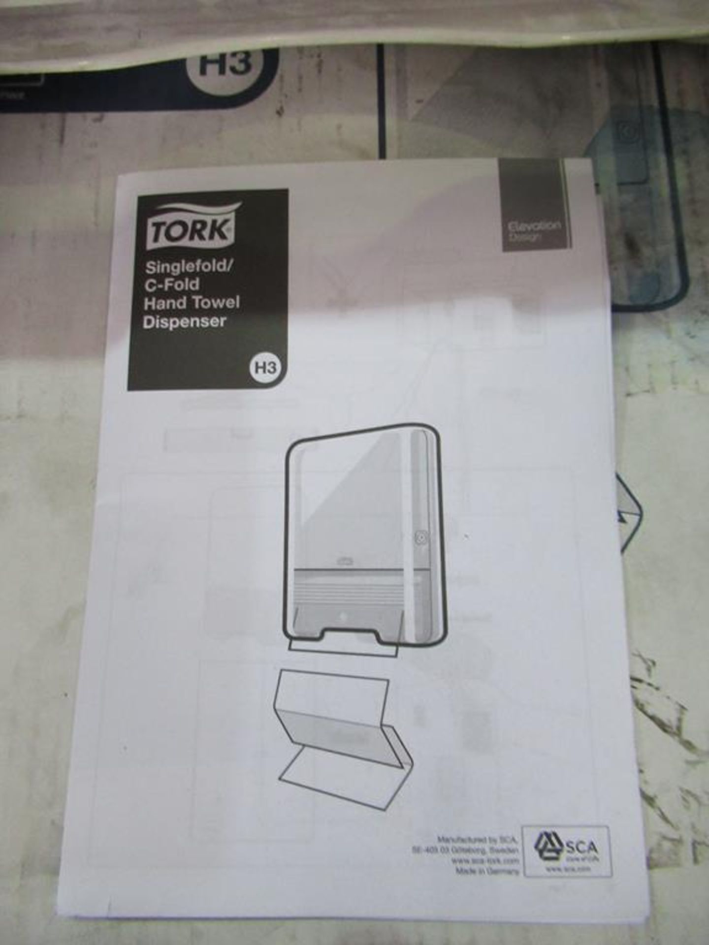 56 x Tork H3 New Single Fold Hand Towel Dispenser - Image 3 of 6