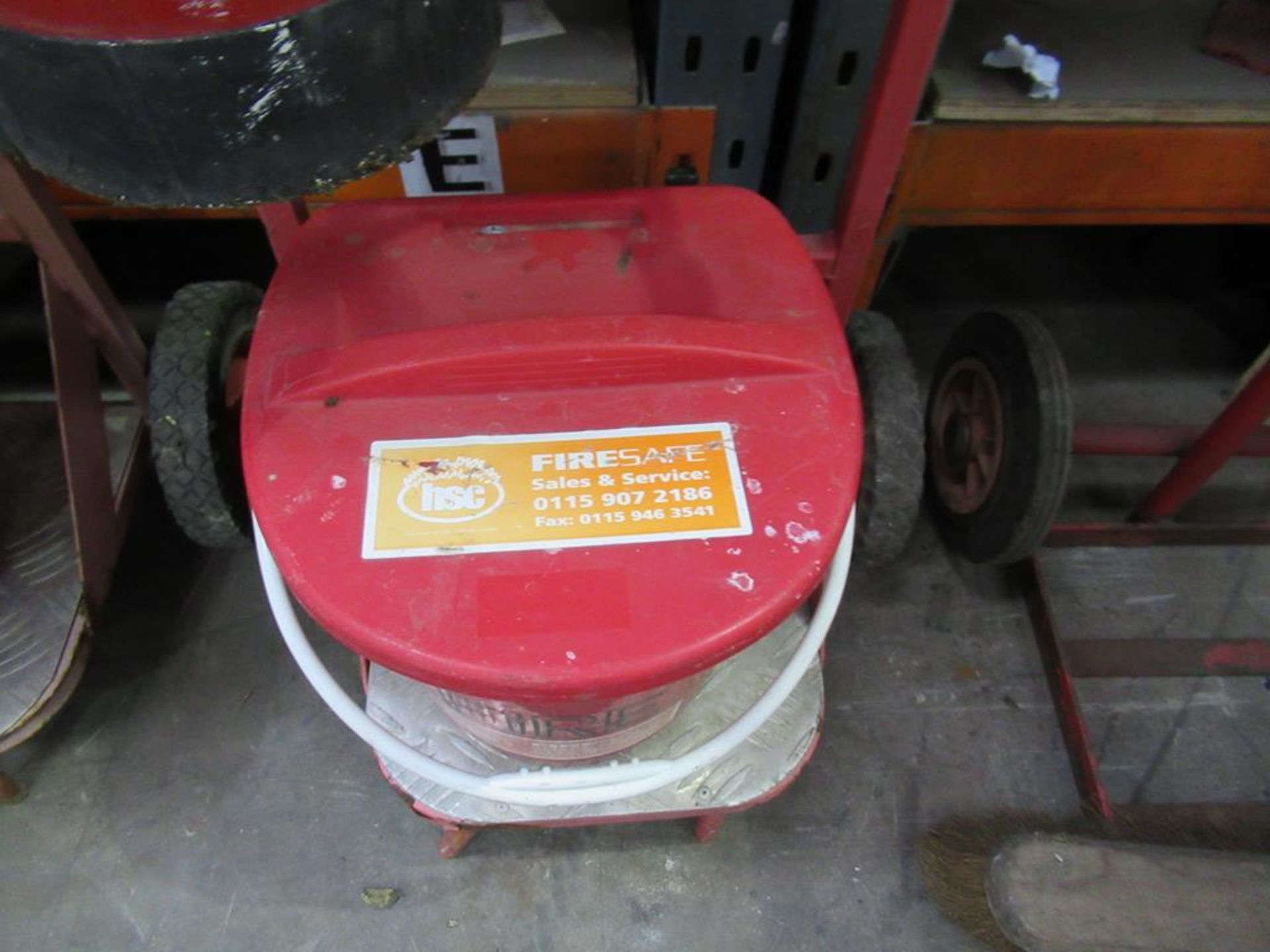 Fire Safety Barrow with extinguisher - Image 2 of 2