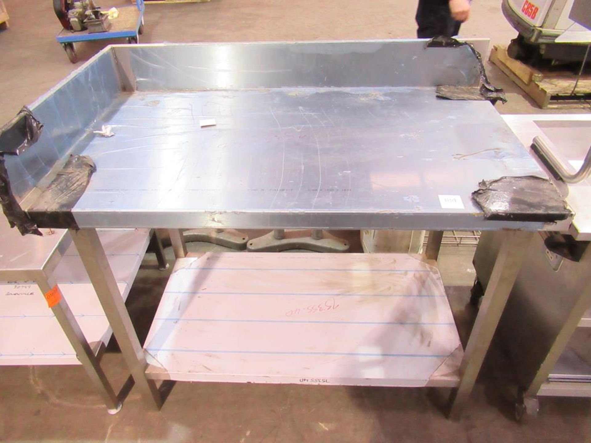 Stainless Steel Two Teir Prep Table.