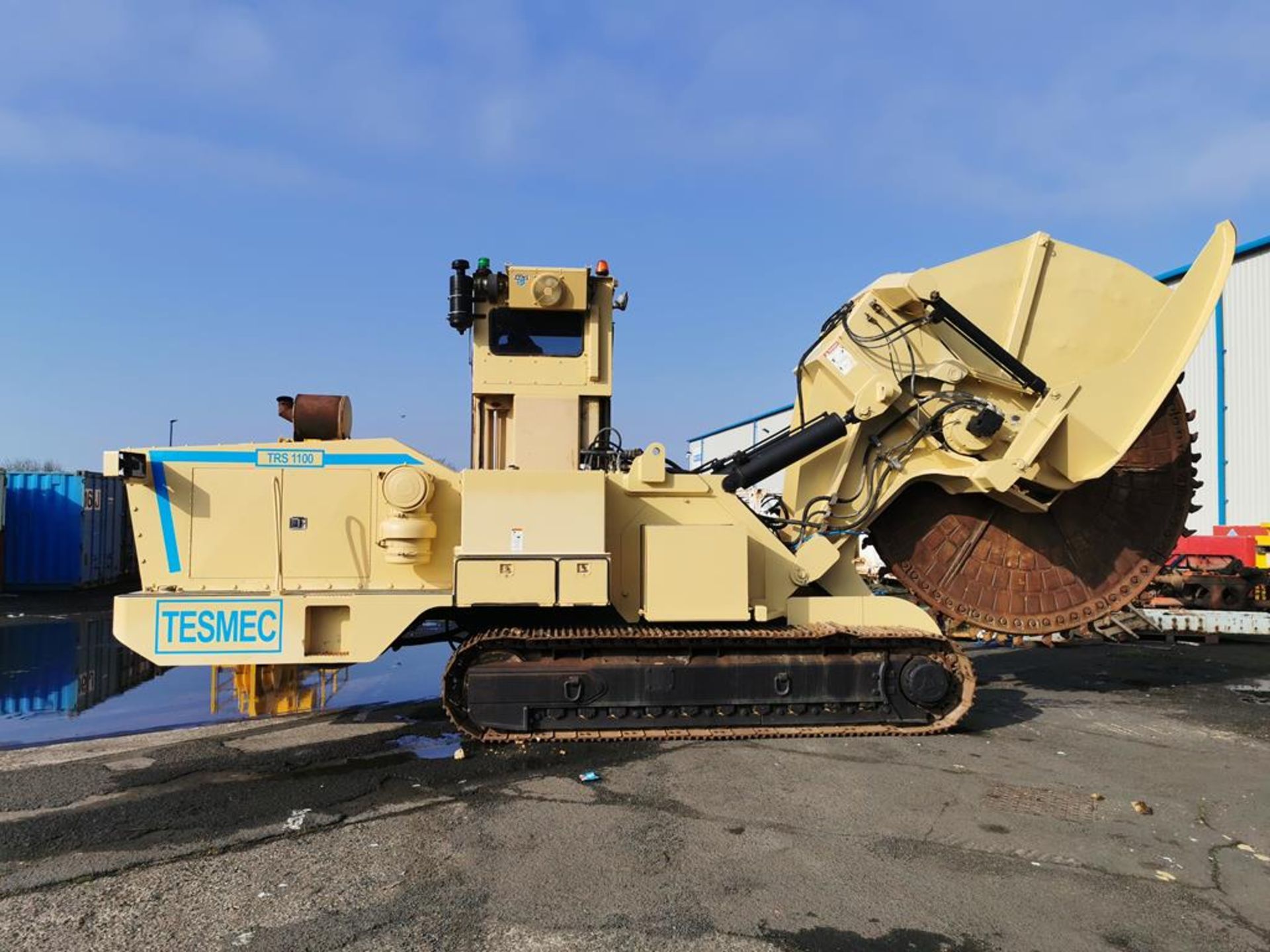 2000 Tesmec TRS 1100 Trencher/Rocksaw