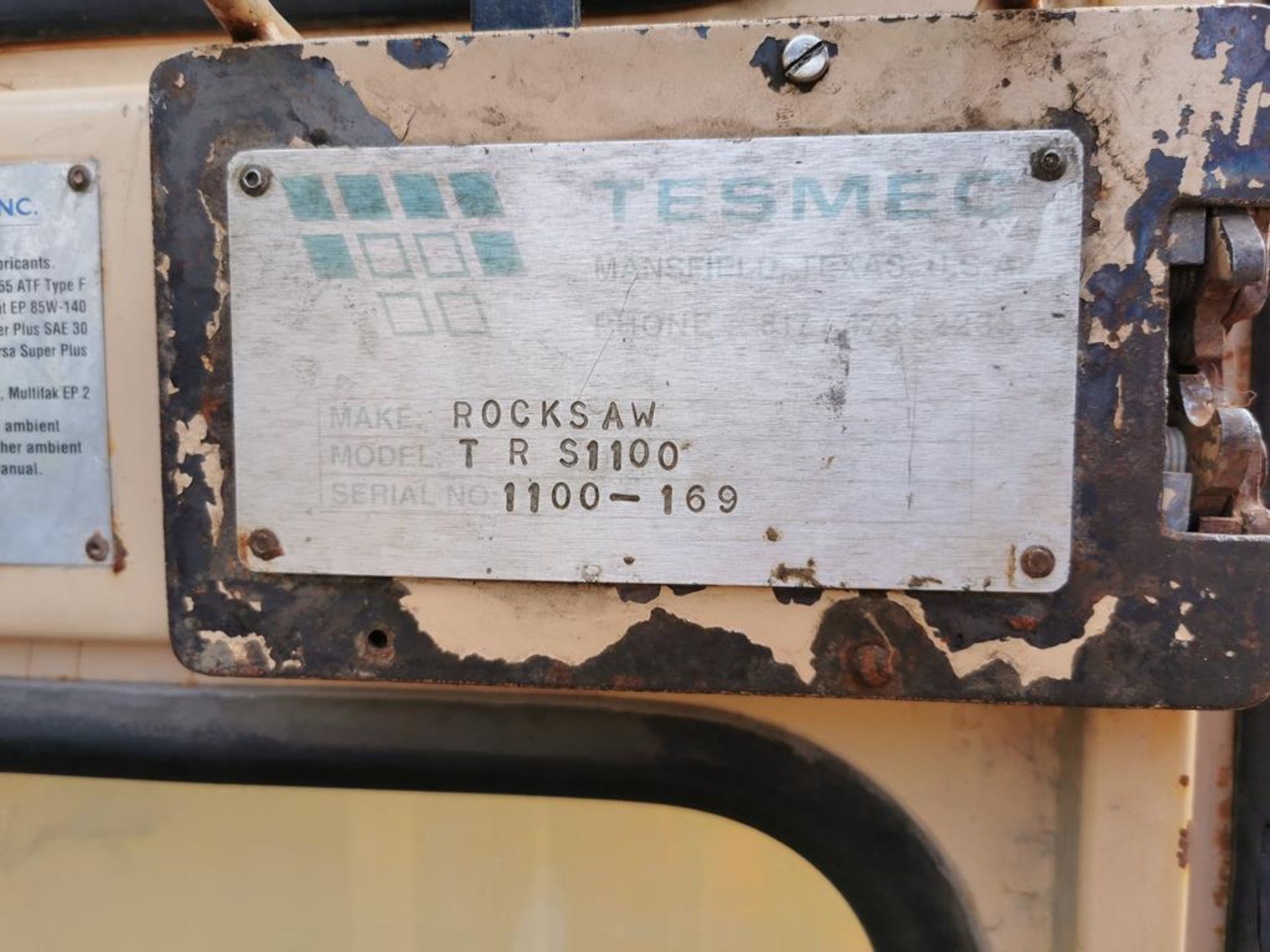 2000 Tesmec TRS 1100 Trencher/Rocksaw - Image 12 of 20