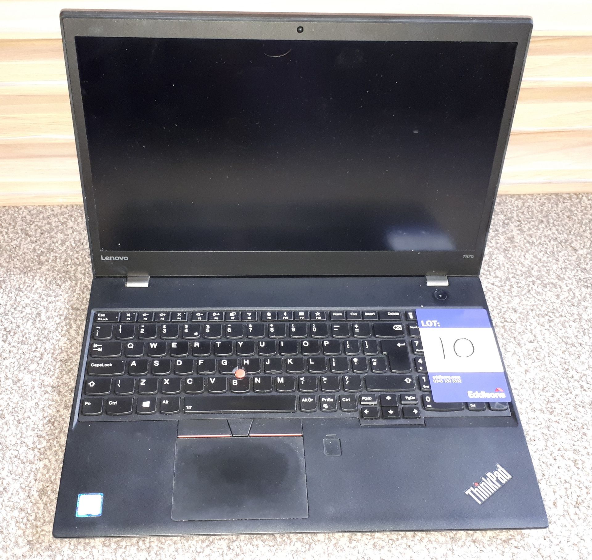 Lenovo ThinkPad T570 laptop, Serial Number R90PBTM