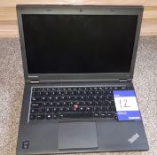Lenovo ThinkPad T40P laptop, Serial Number PB02JBV