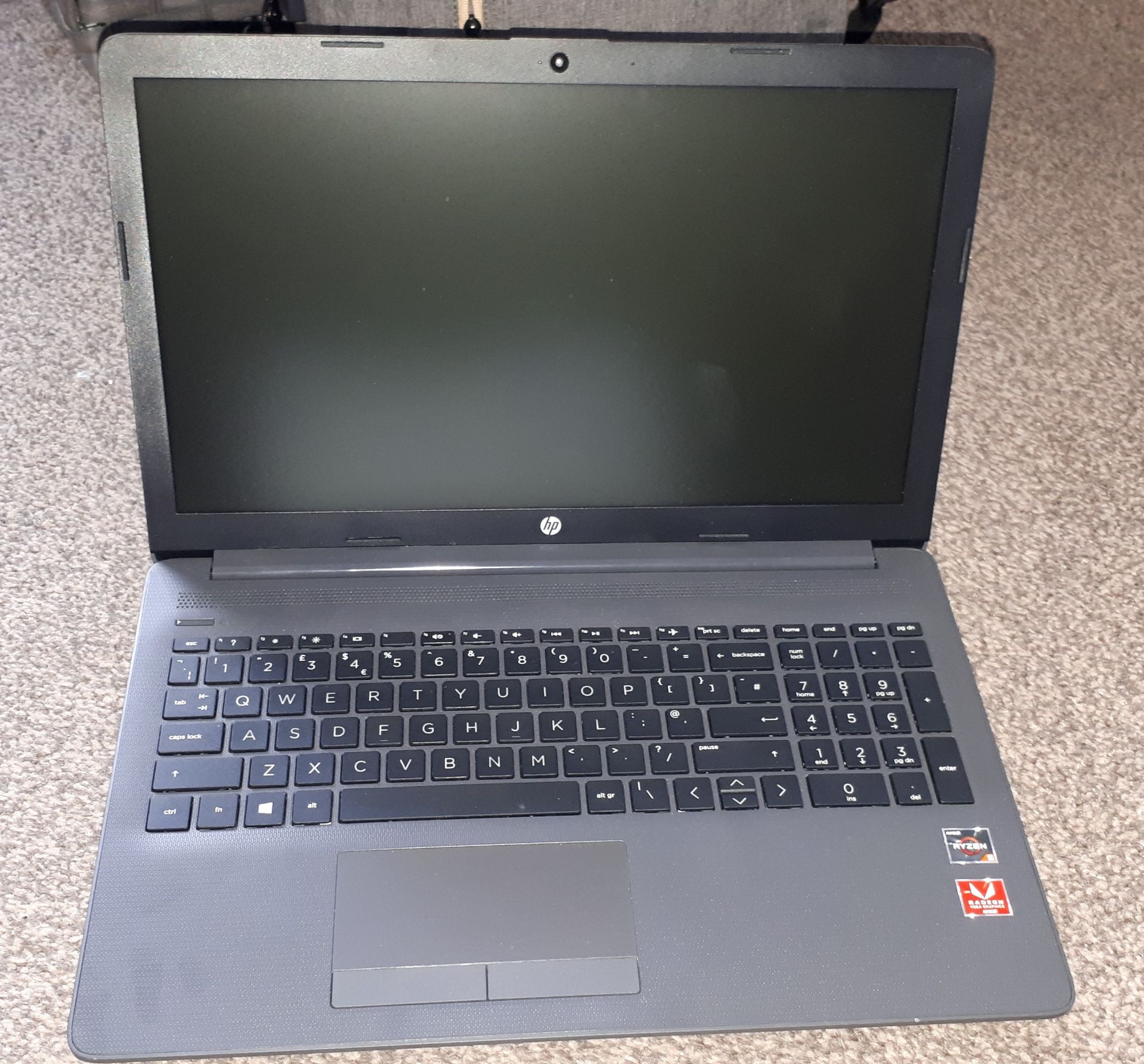 HP 255 G7 Notebook, Serial Number CND9512RKW, with - Image 2 of 4