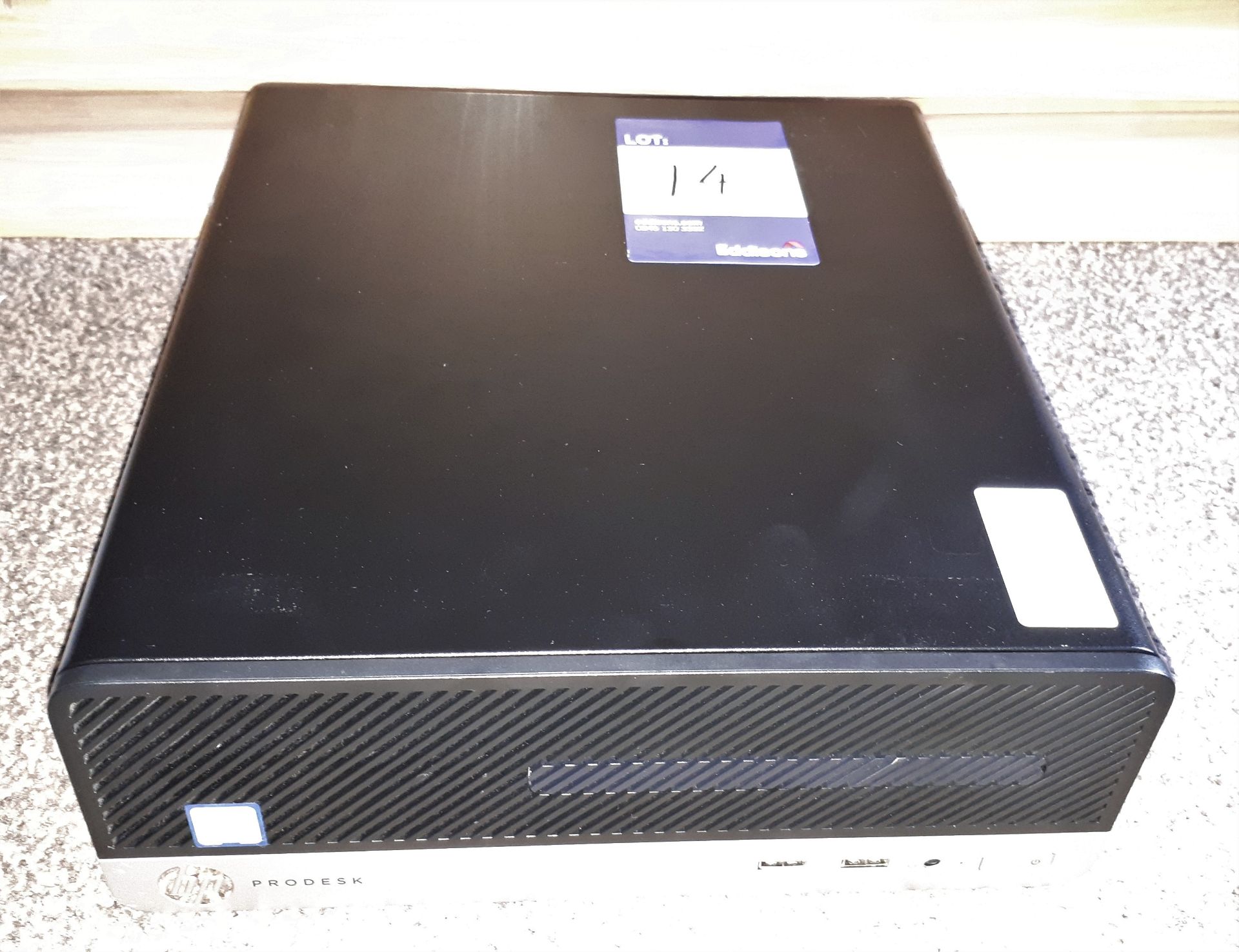 HP ProDesk 400 G4 SFF Business PC, Serial Number C