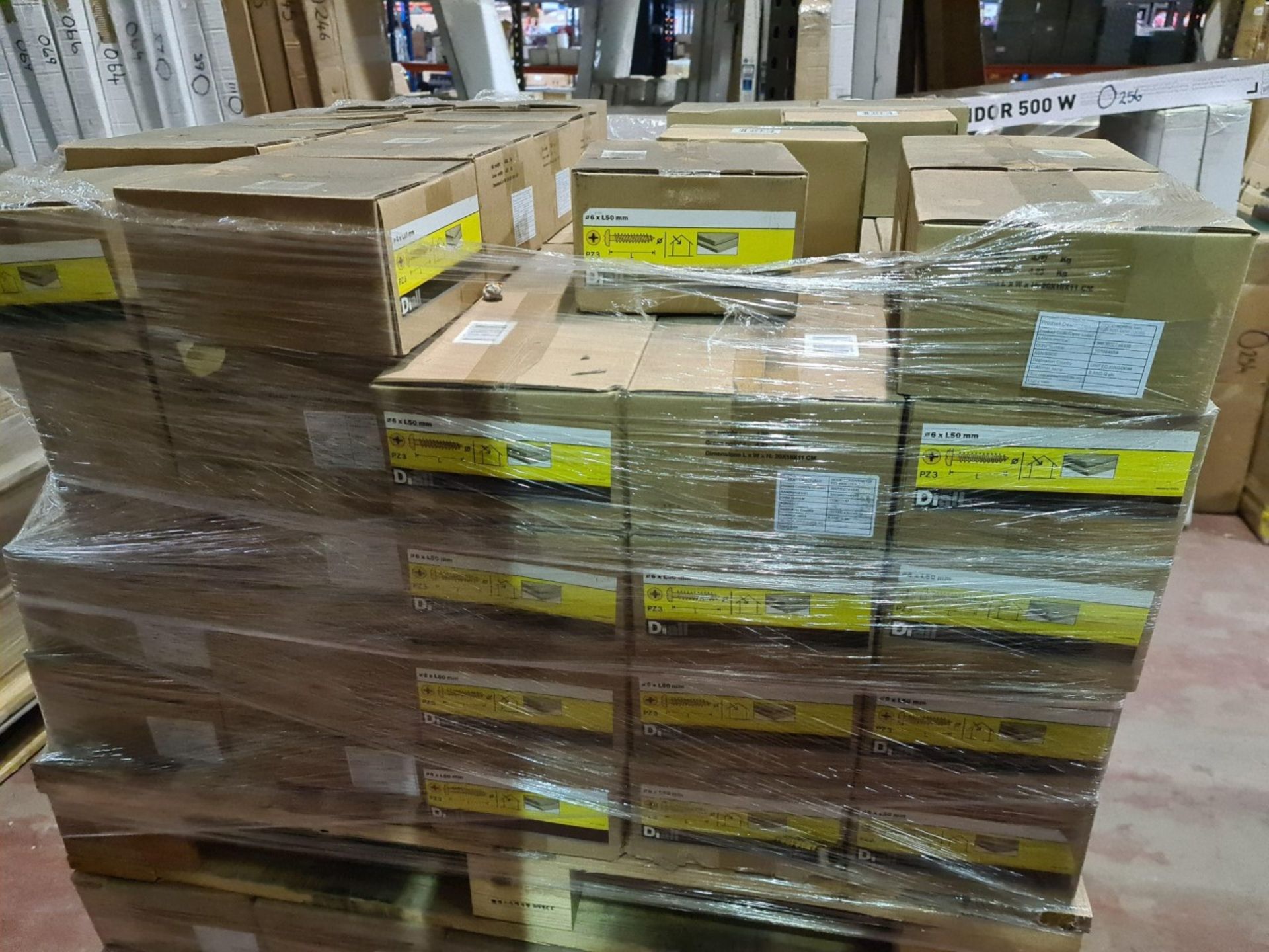 (D5) PALLET TO CONTAIN 127 x NEW 4KG BOXES OF 6x50 - Image 3 of 3