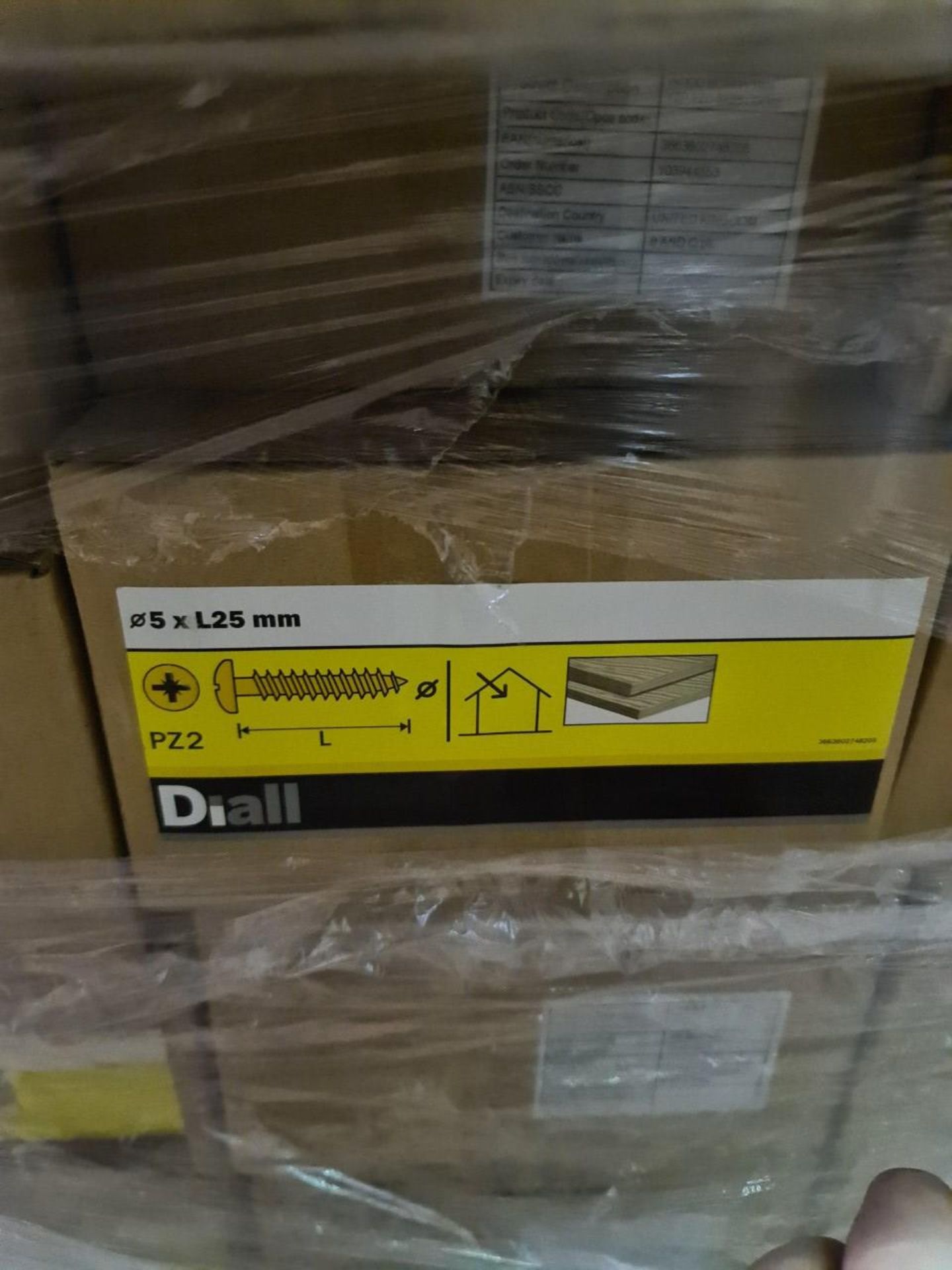 (D8) PALLET TO CONTAIN 100 x NEW 4KG BOXES OF 5x25 - Image 2 of 2