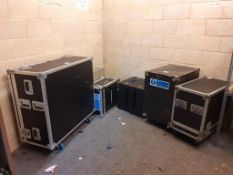 10 x various Flight Cases