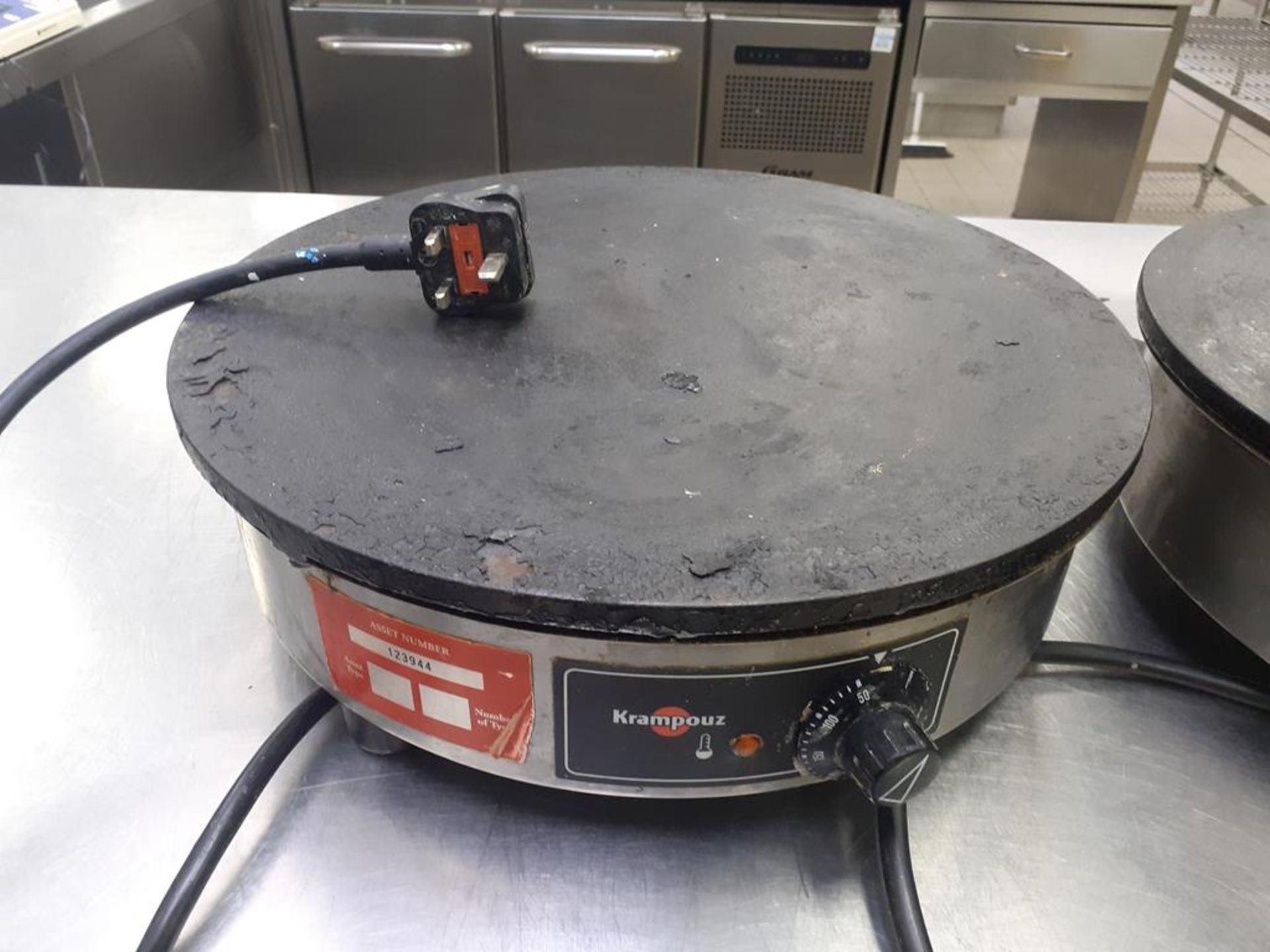 2x Krampouz Electric Crepe Makers, 240v. - Image 3 of 3