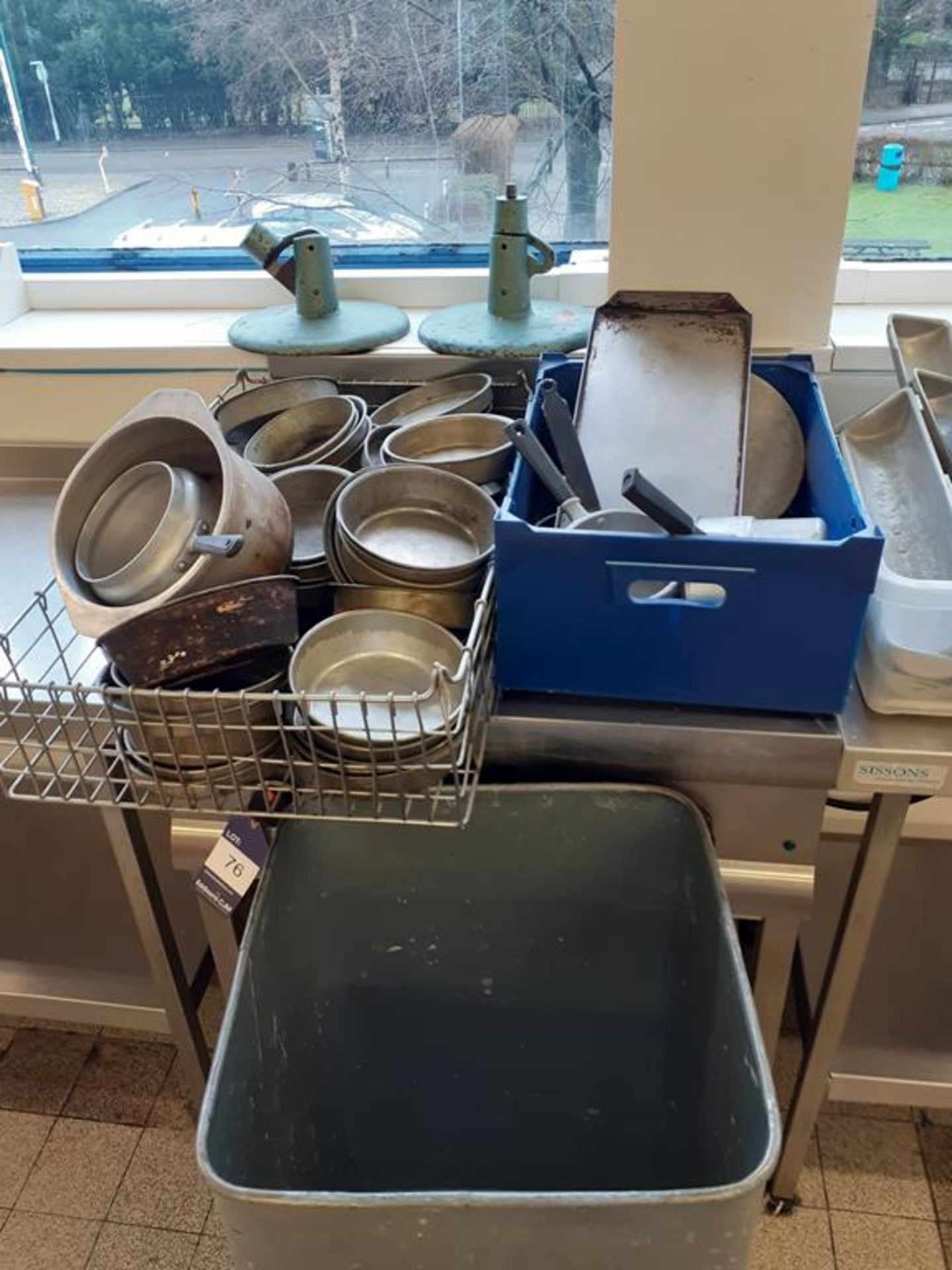2x Serving Trolleys and Large Qty of Cookware to Inc: Pans, Trays, Pots etc. - Image 10 of 12