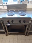 Lincat S/S Free Standing Electric Range 4 Burner Cooker