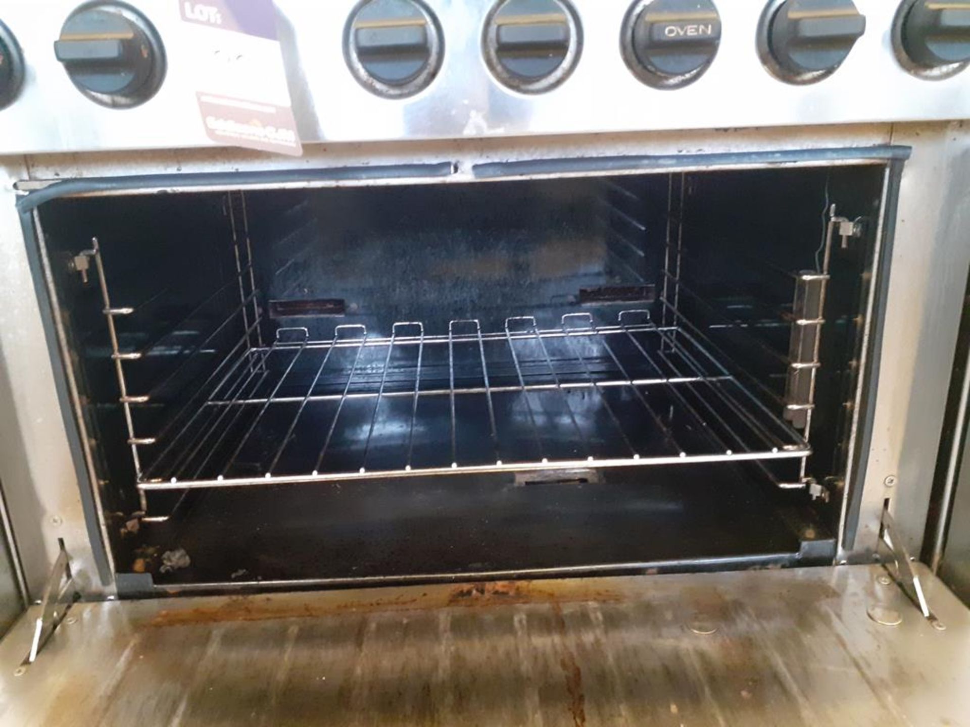 Commodore 2000 S/S Gas Range Commercial Cooker - Image 2 of 2