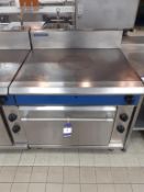 Blue Seal S/S Solid Top Gas Range Industrial Cooker