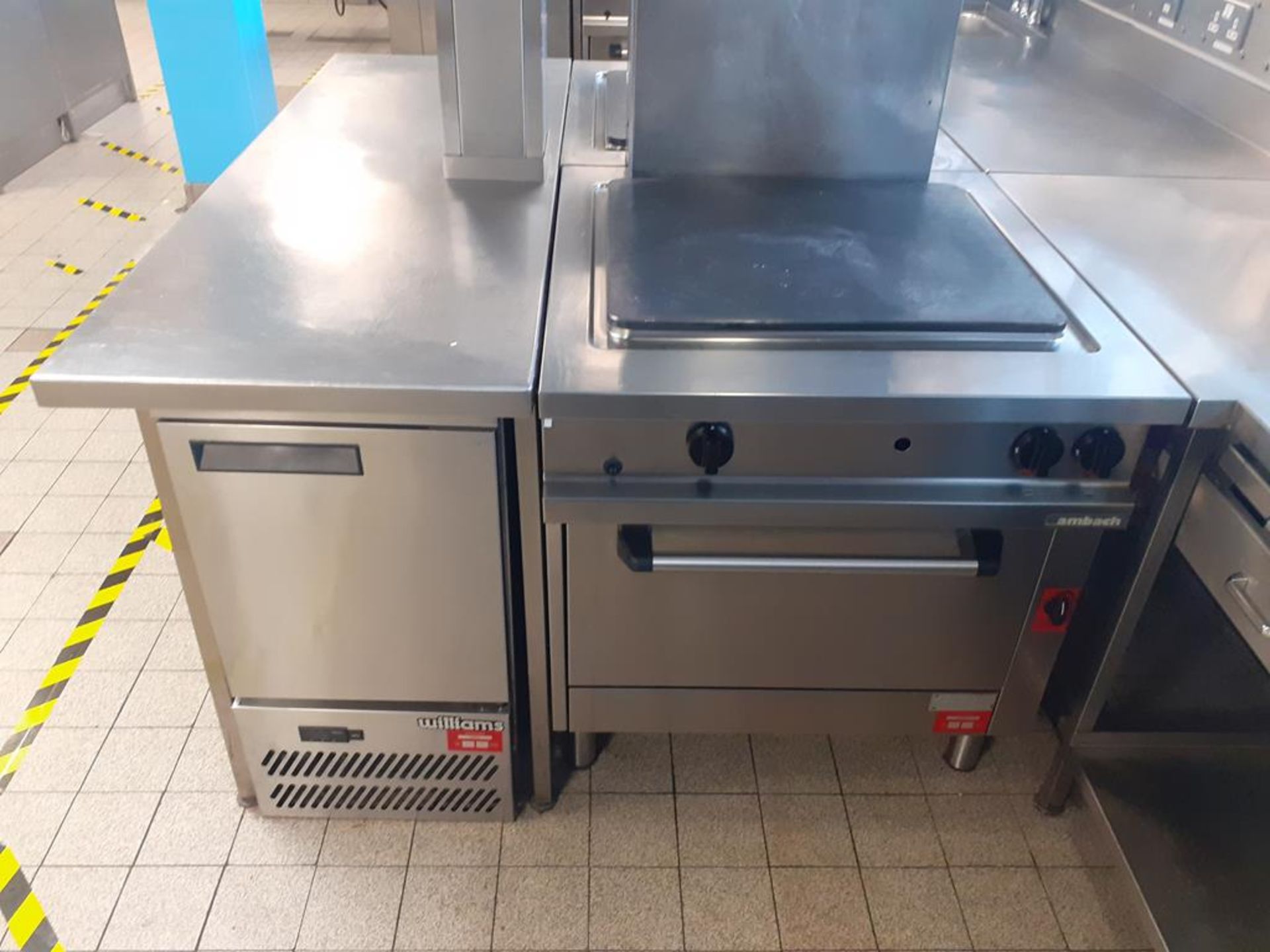 Commercial S/S Cooking Unit to include Salamander Grill, 2x Ambach Electric Range Solid Top Cookers - Image 4 of 4