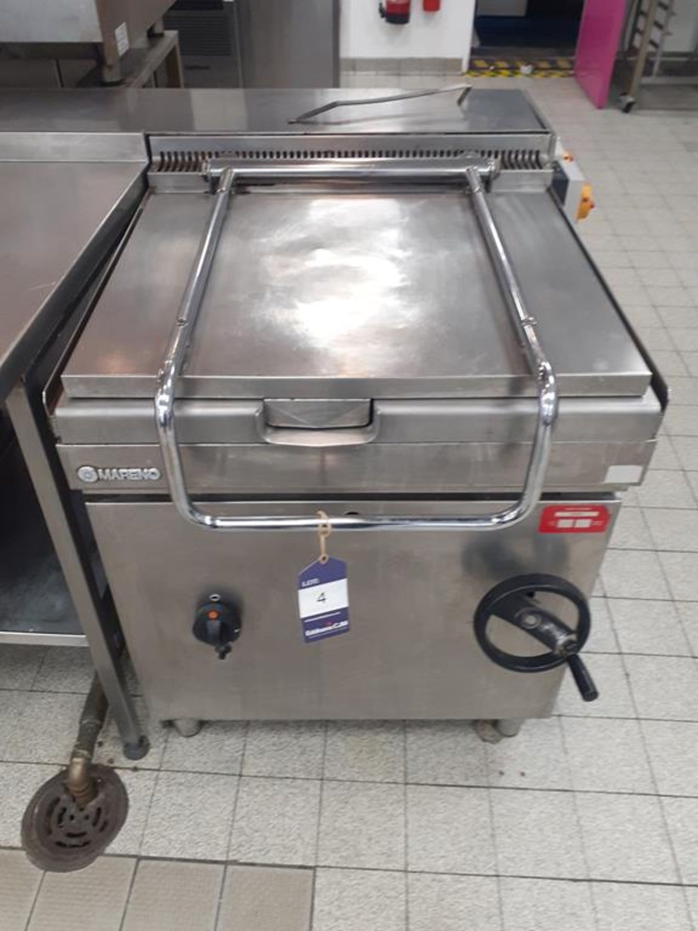 Mareno S/S Gas Range Bratt Pan